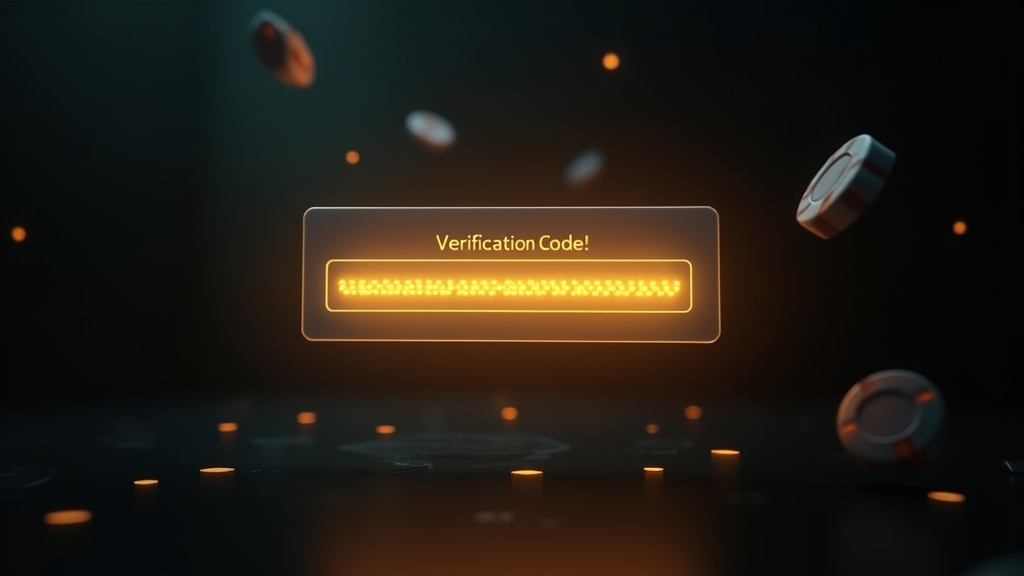 Casino-Login-Hilfe für Passwort und Verifizierung in einer dunklen digitalen Oberfläche
