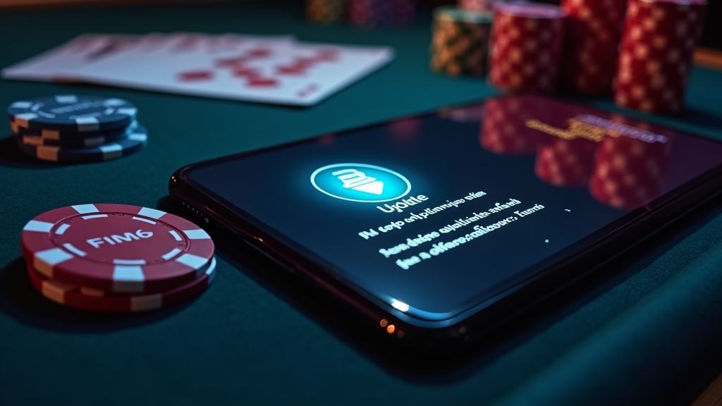 Casino app update and compatibility troubleshooting on a phone
